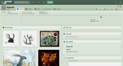 Desktop Screenshot of niaerdh.deviantart.com