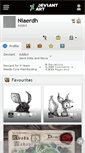 Mobile Screenshot of niaerdh.deviantart.com