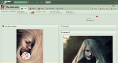 Desktop Screenshot of my-mona-lisa.deviantart.com