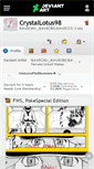 Mobile Screenshot of crystallotus98.deviantart.com