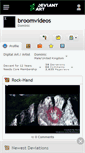 Mobile Screenshot of broomvideos.deviantart.com