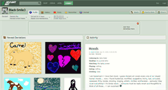 Desktop Screenshot of black-smile3.deviantart.com
