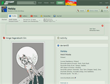 Tablet Screenshot of heiska.deviantart.com