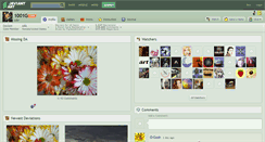 Desktop Screenshot of 1001g.deviantart.com