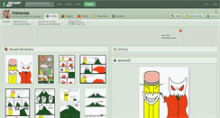 Desktop Screenshot of chimental.deviantart.com