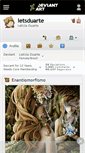 Mobile Screenshot of letsduarte.deviantart.com