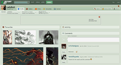 Desktop Screenshot of ladybozi.deviantart.com