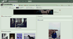 Desktop Screenshot of cactusisinabox.deviantart.com