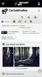 Mobile Screenshot of cactusisinabox.deviantart.com