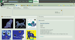 Desktop Screenshot of moonfurclanriver.deviantart.com