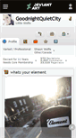 Mobile Screenshot of goodnightquietcity.deviantart.com