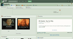 Desktop Screenshot of bluelyn96.deviantart.com