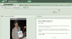 Desktop Screenshot of damianagalangal.deviantart.com
