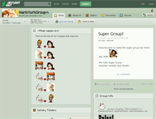 Tablet Screenshot of marioyurisgroup.deviantart.com