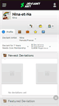 Mobile Screenshot of nina-et-na.deviantart.com