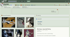 Desktop Screenshot of felyndaer.deviantart.com