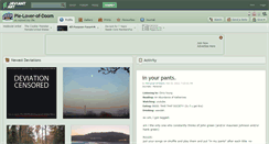 Desktop Screenshot of pie-lover-of-doom.deviantart.com
