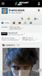 Mobile Screenshot of d-emo-stock.deviantart.com