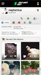Mobile Screenshot of nephentus.deviantart.com