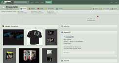 Desktop Screenshot of freestylemx.deviantart.com