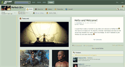 Desktop Screenshot of perfect-3d.deviantart.com