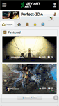 Mobile Screenshot of perfect-3d.deviantart.com