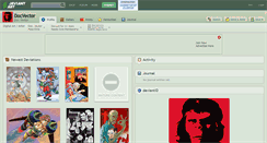 Desktop Screenshot of docvector.deviantart.com