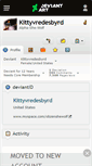 Mobile Screenshot of kittyvredesbyrd.deviantart.com