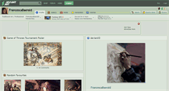 Desktop Screenshot of francescabaerald.deviantart.com