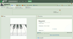 Desktop Screenshot of izzibear99.deviantart.com