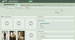 Desktop Screenshot of darknamelessone.deviantart.com
