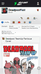 Mobile Screenshot of deadpoolfool.deviantart.com
