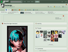 Tablet Screenshot of fastdesign.deviantart.com