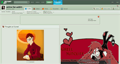 Desktop Screenshot of anime-fan-addict.deviantart.com