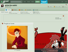 Tablet Screenshot of anime-fan-addict.deviantart.com