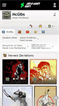 Mobile Screenshot of mcgibs.deviantart.com