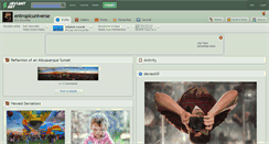 Desktop Screenshot of entropicuniverse.deviantart.com