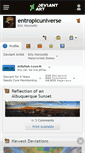 Mobile Screenshot of entropicuniverse.deviantart.com