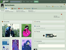 Tablet Screenshot of faerie-dreams.deviantart.com