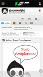 Mobile Screenshot of gloomknight.deviantart.com