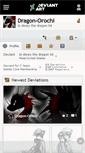 Mobile Screenshot of dragon-orochi.deviantart.com