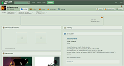 Desktop Screenshot of juliamorena.deviantart.com