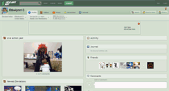 Desktop Screenshot of ebbalynn13.deviantart.com