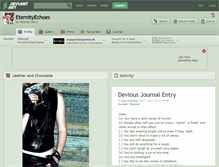Tablet Screenshot of eternityechoes.deviantart.com