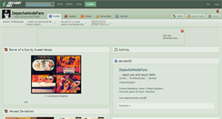 Desktop Screenshot of depechemodefans.deviantart.com