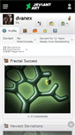 Mobile Screenshot of dvanex.deviantart.com