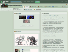 Tablet Screenshot of night-fury-rising.deviantart.com