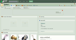 Desktop Screenshot of fireboy1.deviantart.com