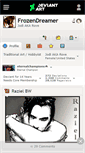 Mobile Screenshot of frozendreamer.deviantart.com