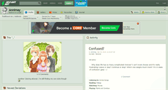 Desktop Screenshot of annimay.deviantart.com